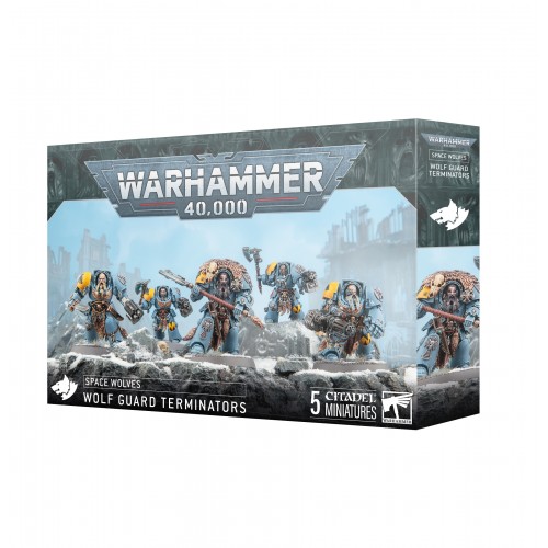 SPACE WOLVES: WOLF GUARD TERMINATORS, Indomitable guardians clad in the Chapter’s finest relic plate